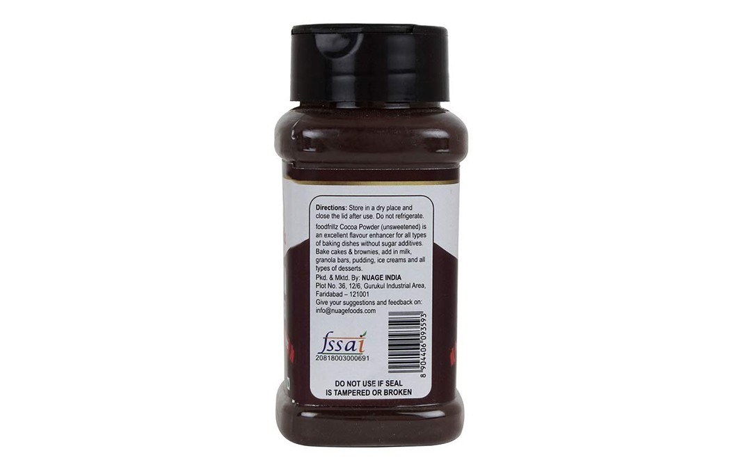 Foodfrillz Cocoa Powder    Plastic Jar  70 grams